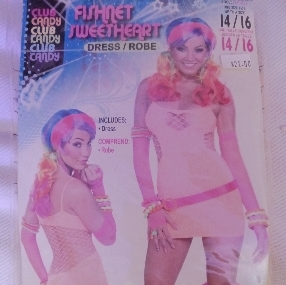 Fishnet Costume Dress